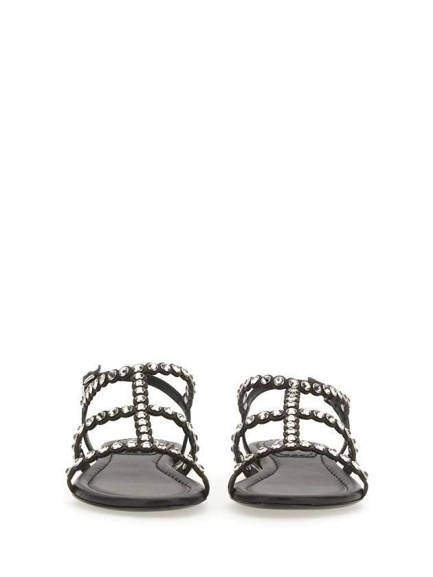 Ash Leather Sandal - ASH - BALAAN 4