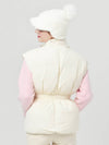 Women s Sleeve Detachable Down Waist Banding Ivory Jacket DO6242JK08 - DOYOUKNOWMC GOLF WEAR - BALAAN 5