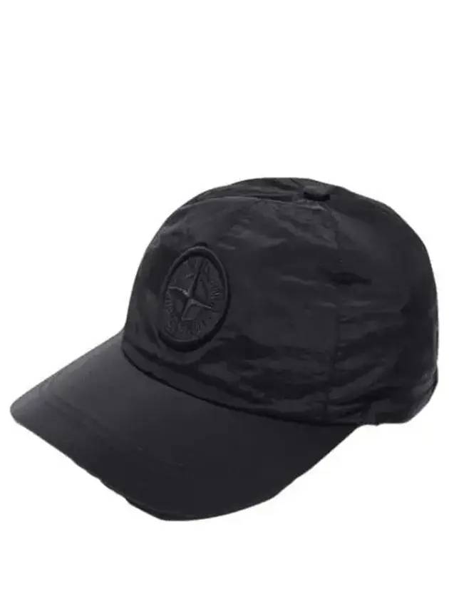 Men's Nylon Metal Ball Cap Black - STONE ISLAND - BALAAN 1