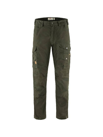 Men's Vidda Pro Regular Fit Track Pants Deep Forest - FJALL RAVEN - BALAAN 1