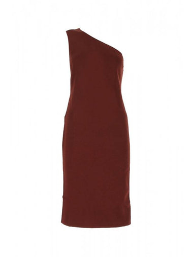 One shoulder midi dress - BOTTEGA VENETA - BALAAN 1