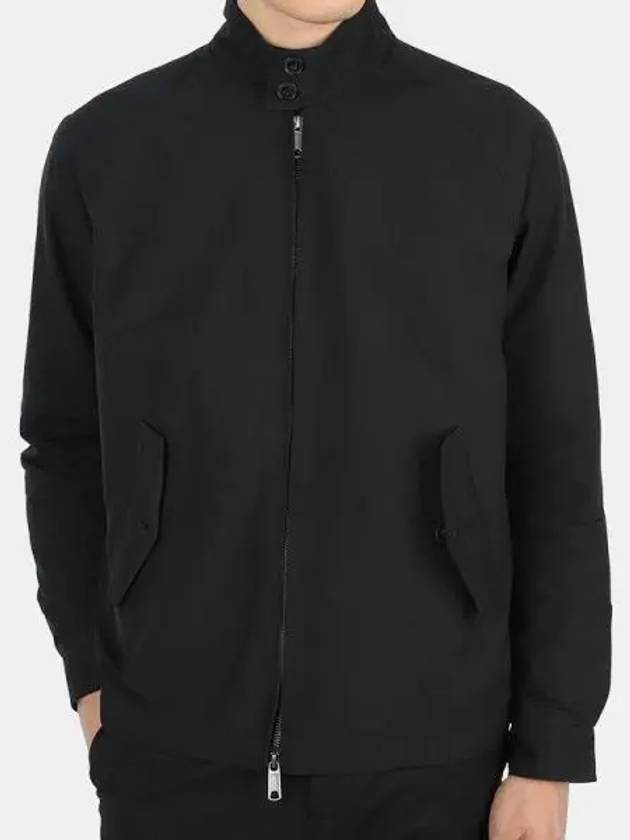 G9 Regular Fit Harrington Jacket Black - BARACUTA - BALAAN 2