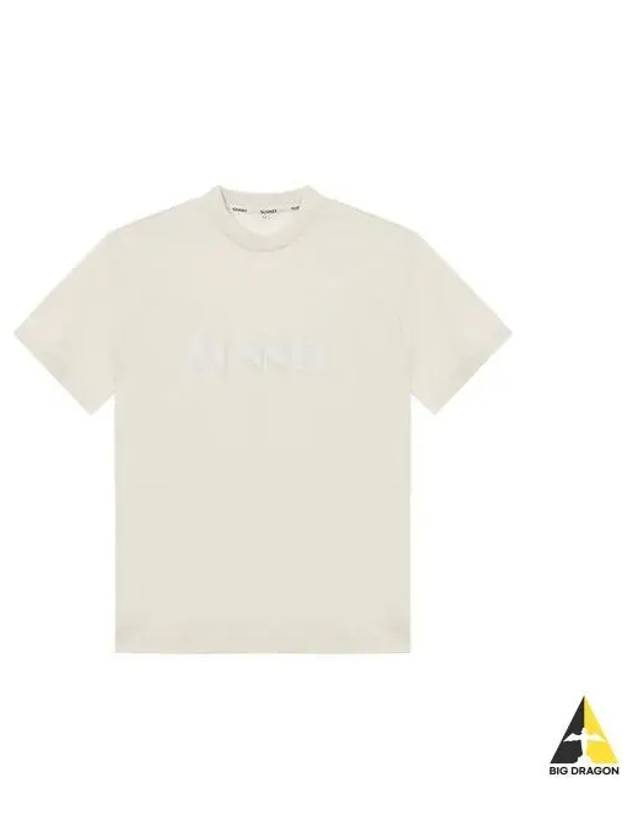 Front logo short sleeve beige MRTWXJER044 JER012 - SUNNEI - BALAAN 1