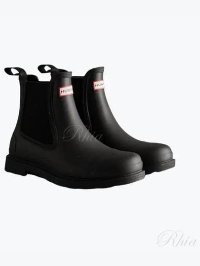 Women's Original Chelsea Rain Boots Black - HUNTER - BALAAN 2