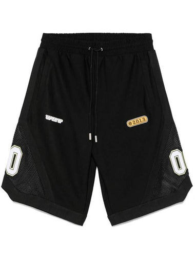 Off-White Banknote Hockey Shorts Clothing - OFF WHITE - BALAAN 1