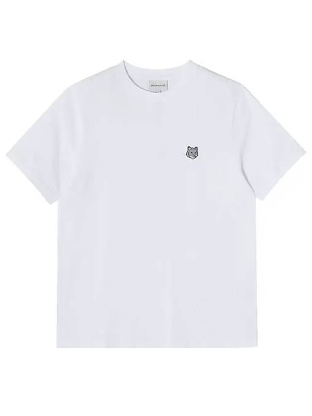 Bold Fox Head Patch Comfort Short Slevee T-Shirt White - MAISON KITSUNE - BALAAN 3