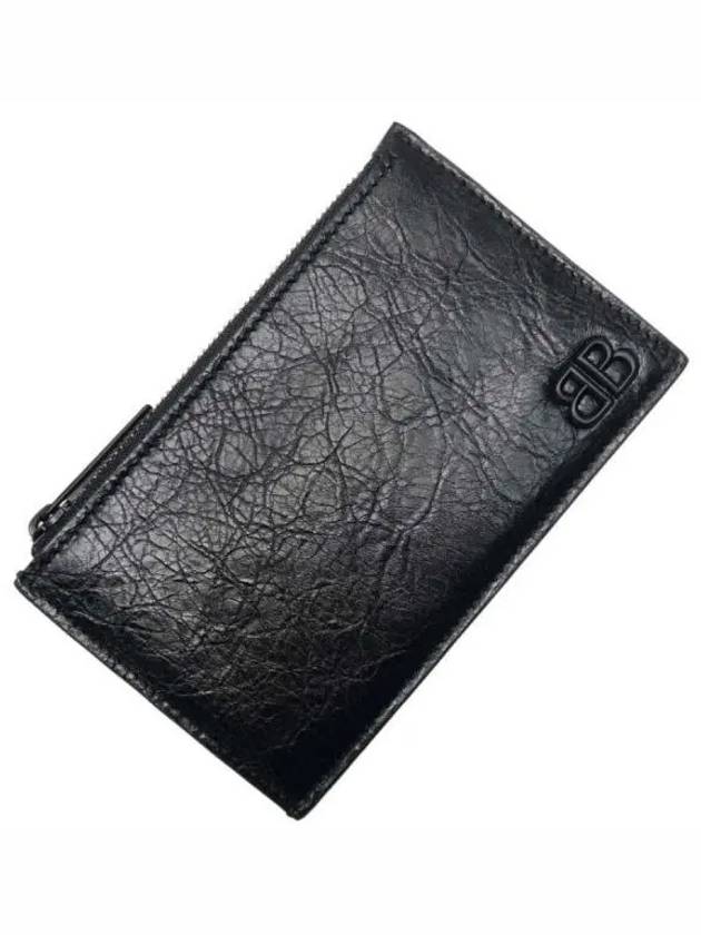 Monaco Long Coin Card Wallet Black - BALENCIAGA - BALAAN 2