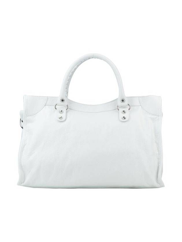 Le City Medium Bag White - BALENCIAGA - BALAAN 4