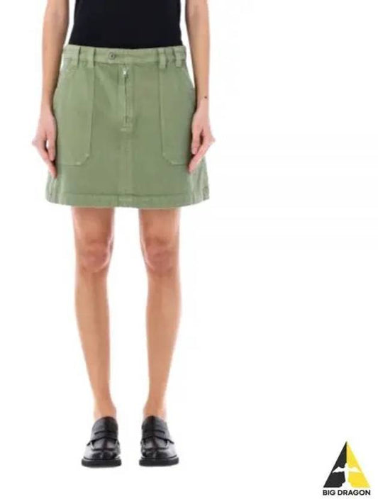 Sarah Short A-line Skirt Green - A.P.C. - BALAAN 2