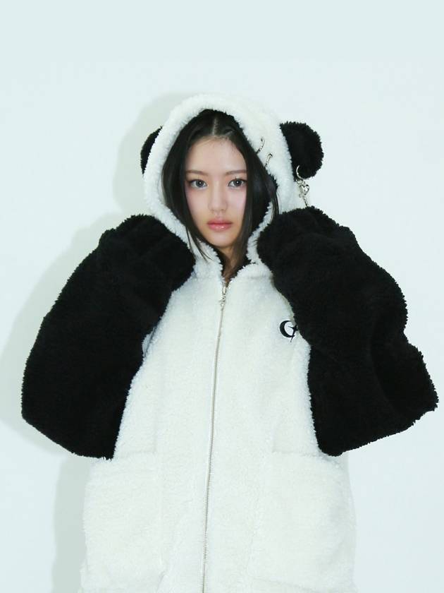 02 punk panda fleece jacket - CLUT STUDIO - BALAAN 5