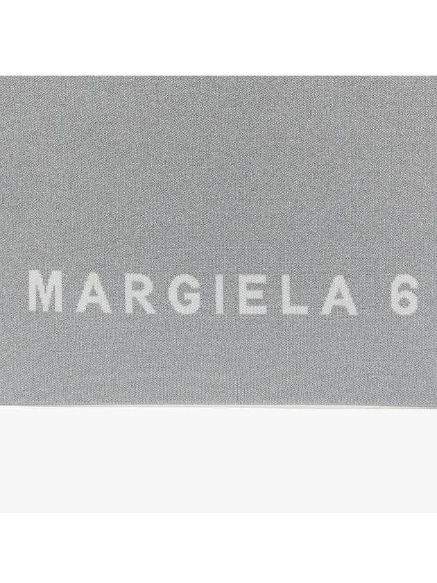 Logo Printed Tote Bag Grey - MAISON MARGIELA - BALAAN 5