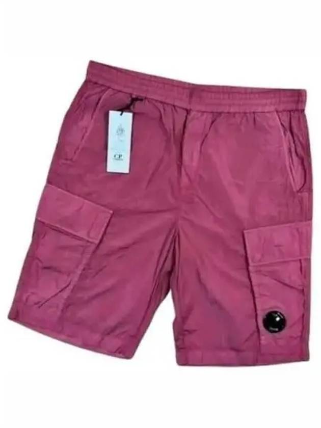 Eco Chrome R Lens Utility Swim Shorts Pink - CP COMPANY - BALAAN 2