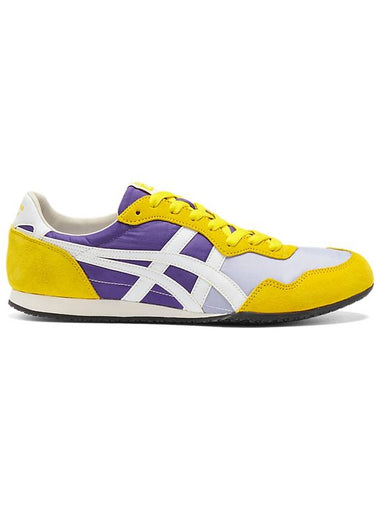 Serrano Low Top Sneakers White Gentry Purple - ONITSUKA TIGER - BALAAN 1