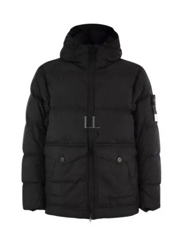 Crinkle Reps Re-Nylon Down Padding Black - STONE ISLAND - BALAAN 2