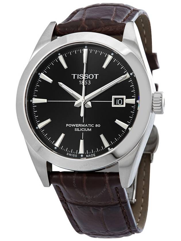 Tissot Gentleman Automatic Black Dial Watch T127.407.16.051.01 - TISSOT - BALAAN 1