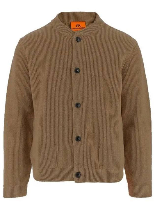 Skipper Pocket Wool Cardigan Jacket CAMEL - ANDERSEN-ANDERSEN - BALAAN 1