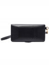 V Logo Neck Strap Phone Cross Bag Black - VALENTINO - BALAAN 5