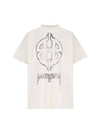 Metal BB Stencil Cotton Short Sleeve T-Shirt White - BALENCIAGA - BALAAN 2