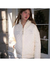 Snow Flake Quilted Jumper Cream - LETTER FROM MOON - BALAAN 8