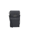 ORB Saffiano Logo Cross Bag Black - VIVIENNE WESTWOOD - BALAAN 3