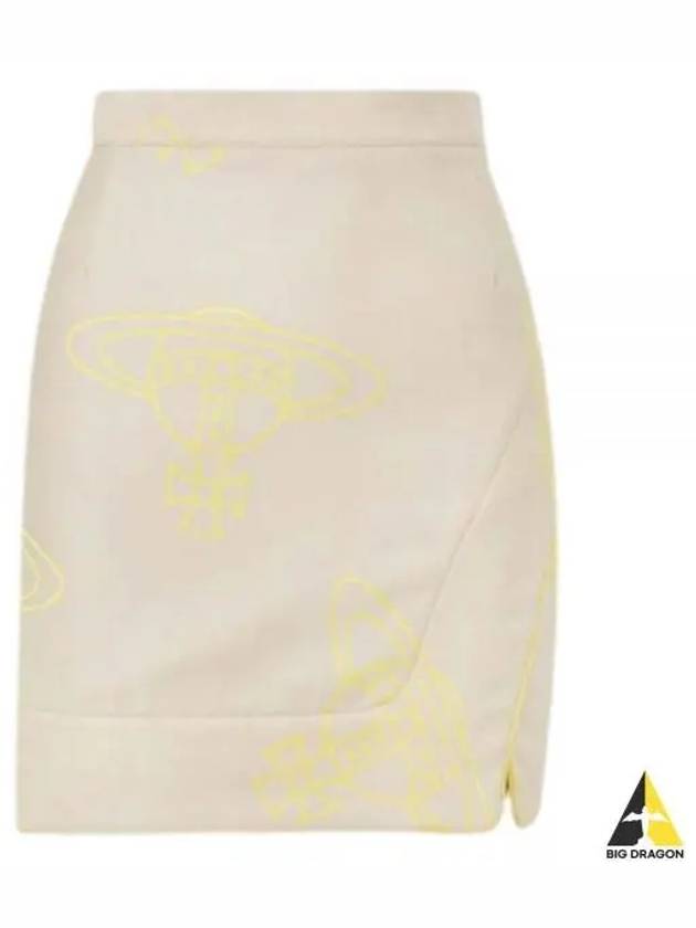 Rita A-Line Skirt Ivory - VIVIENNE WESTWOOD - BALAAN 2