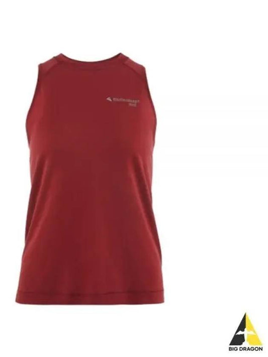 Geroa Tank Top Women Ruby Red 10224 244 - KLATTERMUSEN - BALAAN 1