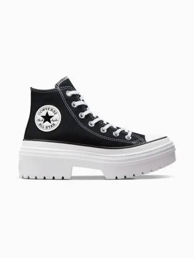 Taylor All Star Lugged Heel High Top Sneakers Black - CONVERSE - BALAAN 2