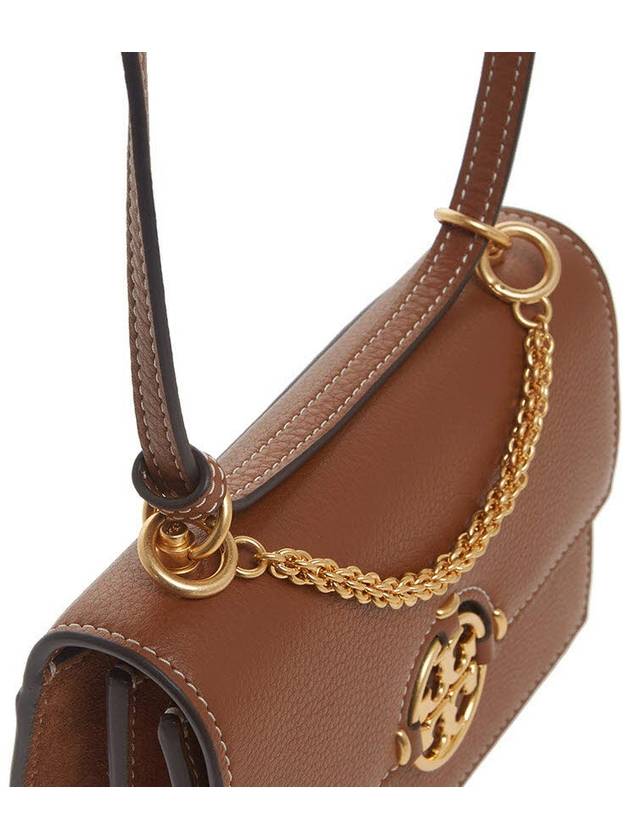 Miller Chain Tote Mini Bag Brown - TORY BURCH - BALAAN 9