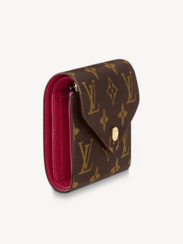 Victorine Monogram Half Wallet Fuchsia - LOUIS VUITTON - BALAAN 3