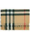 Vintage Check Cashmere Muffler Beige - BURBERRY - BALAAN 4