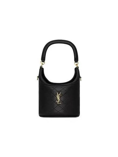 Gaby Lambskin Shoulder Bag Black - SAINT LAURENT - BALAAN 2