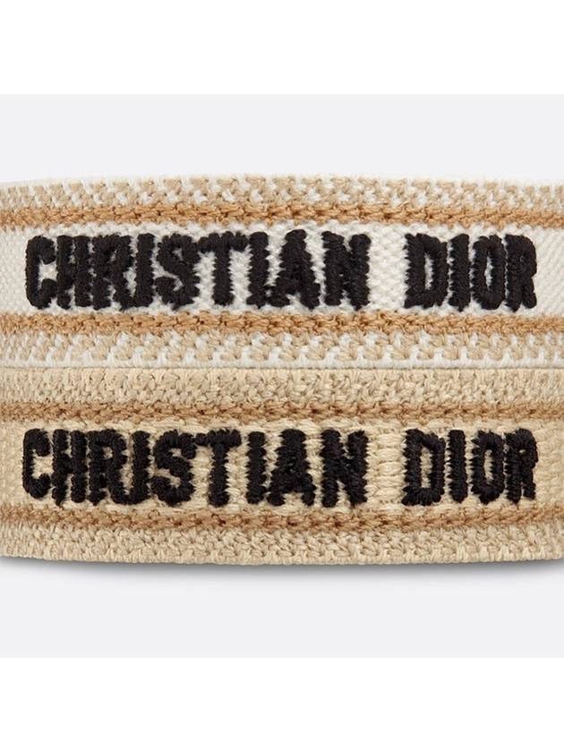 CHRISTIAN Bracelet Set White Sand B0961ADRCO D20W - DIOR - BALAAN 3