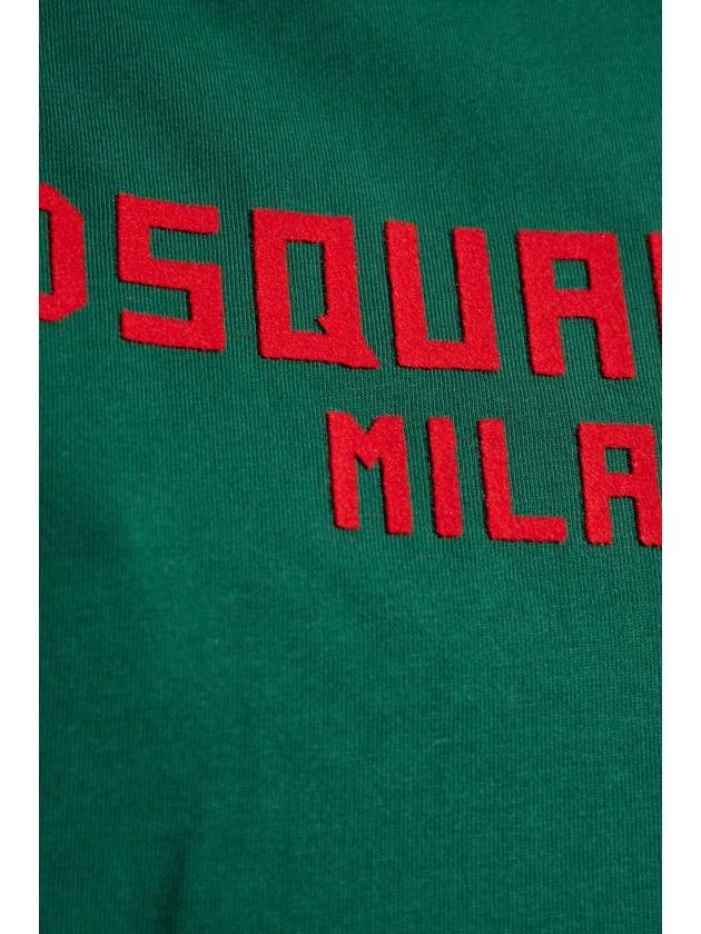 Dsquared2 T-shirt With Logo, Women's, Green - DSQUARED2 - BALAAN 5