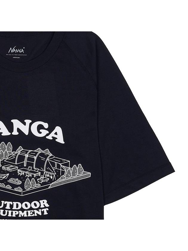 Men's Dry Mix TShirt NW2411 1G506 A BLK - NANGA - BALAAN 6