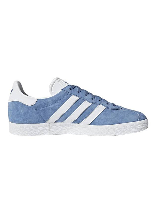 Gazelle Super Essential Low Top Sneakers Blue - ADIDAS - BALAAN 1