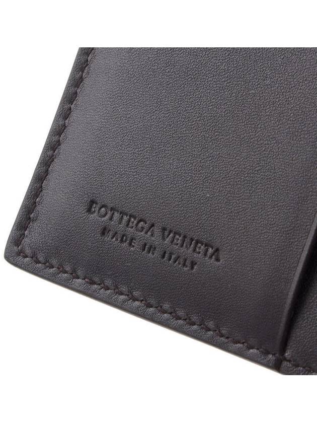 Intrecciato Small Folder Half Wallet Brown - BOTTEGA VENETA - BALAAN 10