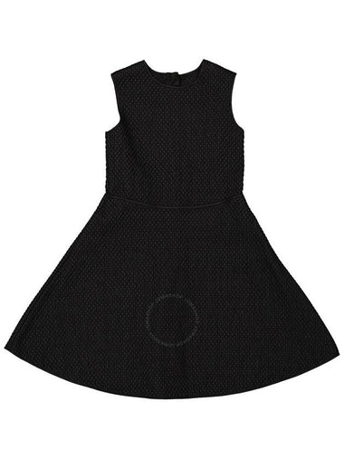 Moncler Girls Black Padded Dress, Size 8Y - MONCLER - BALAAN 1