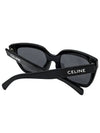 Eyewear Monochrome 03 Acetate Sunglasses Black - CELINE - BALAAN 8