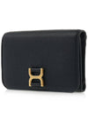 Marcie Medium Compact Half Wallet Black - CHLOE - BALAAN 3