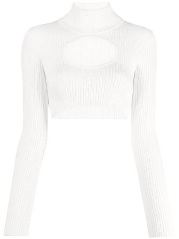 Sweater 423MPU122FI0001 0001 HERITAGE WHITE - COURREGES - BALAAN 1