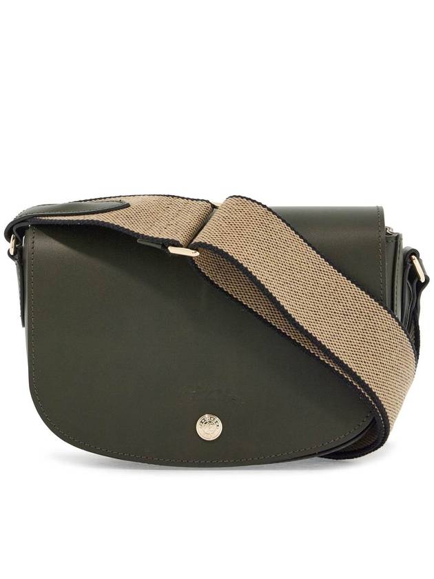 khaki leather crossbody bag epure with adjustable strap - LONGCHAMP - BALAAN 1