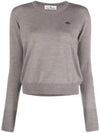 Bea Jumper Knit Top Grey - VIVIENNE WESTWOOD - BALAAN 2