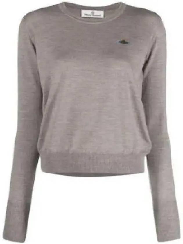 Bea Jumper Knit Top Grey - VIVIENNE WESTWOOD - BALAAN 2