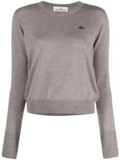 Bea Jumper Knit Top Grey - VIVIENNE WESTWOOD - BALAAN 2