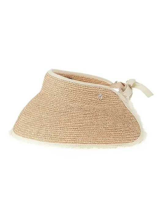 Aleeya 11 Fringe Visor Hat Natural - HELEN KAMINSKI - BALAAN 1