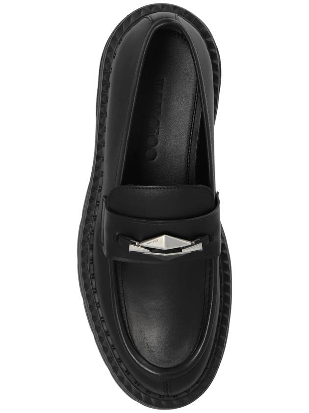 Jimmy Choo ‘Marlow Diamond’ Loafers, Men's, Black - JIMMY CHOO - BALAAN 6