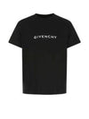 reverse logo short sleeve t-shirt black - GIVENCHY - BALAAN 2