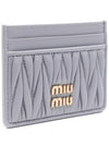 Women s Matelasse Card Wallet 5MC076 2FPP F0164 24F - MIU MIU - BALAAN 3