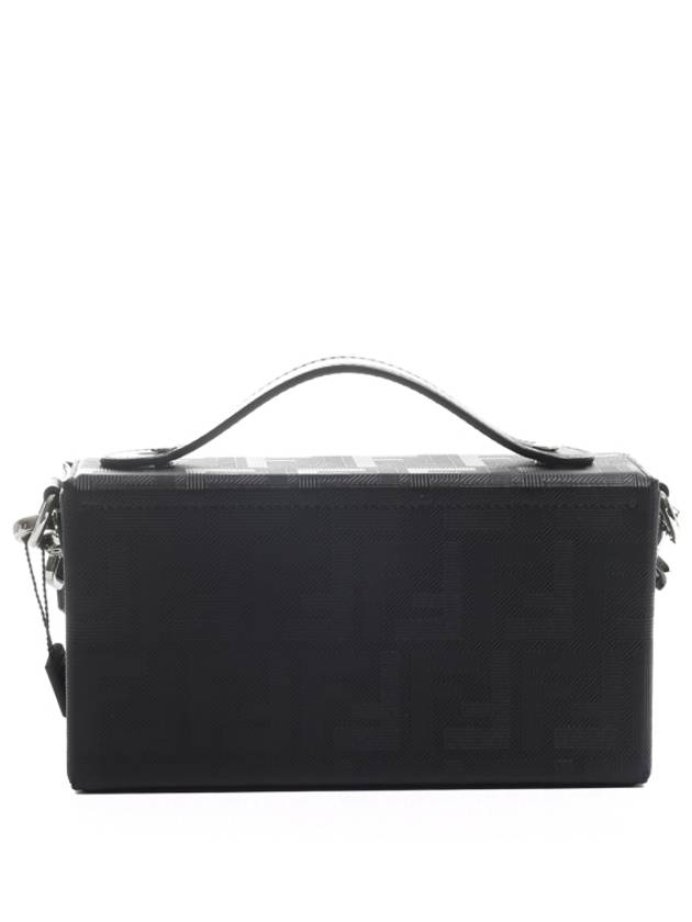 Baguette Soft Trunk Cross Bag Black - FENDI - BALAAN 6