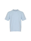 Essential Loose Fit Crew Neck Short Sleeve T-Shirt Light Blue - SOLEW - BALAAN 2